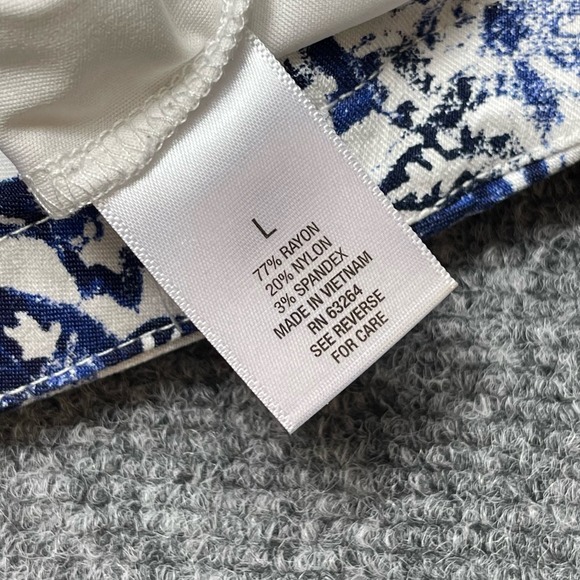 Westport Womens Skort Flower Printed Size Large - Picture 5 of 9